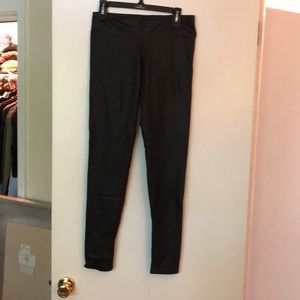 Faux leather leggings